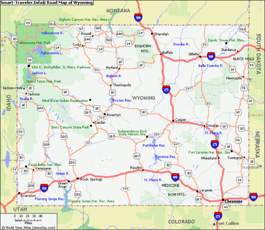 map_of_wyoming